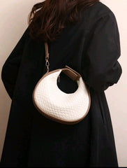 Shein Crocodile Pattern Bag white