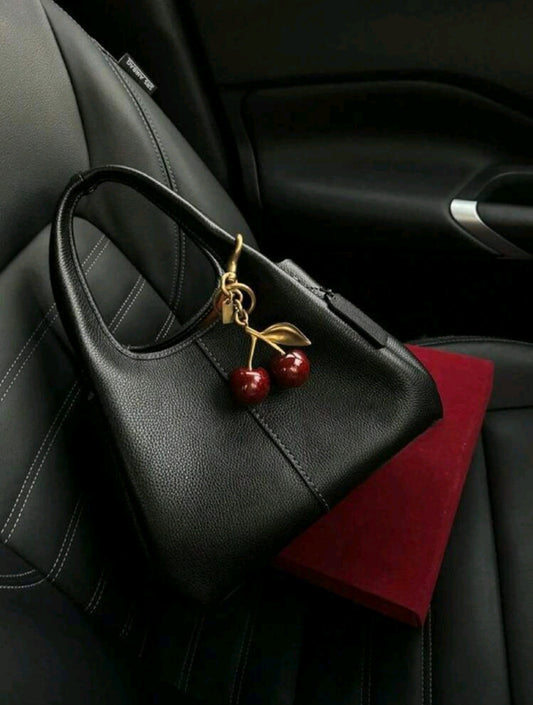 Shein Trendy Cherry Keychain