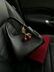 Shein Trendy Cherry Keychain
