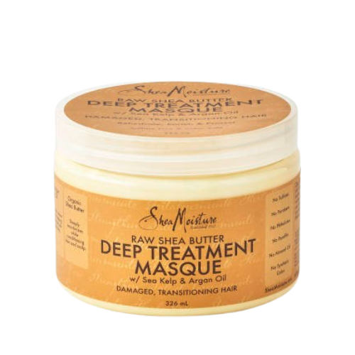 SHEA MOISTURE
RAW SHEA BUTTER DEEP TREATMENT MASQUE
326ml
