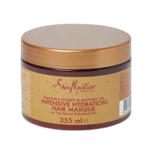 SHEA MOISTURE
MANUKA HONEY & MAFURA OIL INTENSIVE HYDRATION HAIR MASQUE 354gm