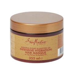 SHEA MOISTURE
MANUKA HONEY & MAFURA OIL INTENSIVE HYDRATION HAIR MASQUE 354gm