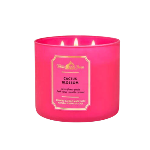 Bath & Body Works Cactus Blossom 3-Wick Candle