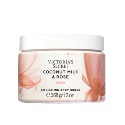 Victoria's Secret Coconut Milk and Rose Calm Natural Beauty Exfoliating Body Scrub