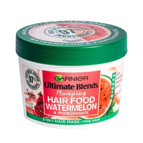 Garnier ULTIMATE BLENDS HAIR FOOD
Watermelon Hair Food 3-in-1 Multi Use Hair Mask