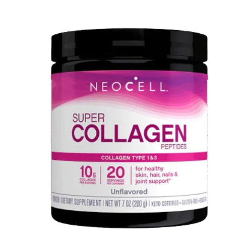 Neocell Super Collagen Peptides, Unflavored, 7 oz (200 g)