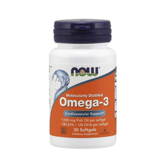 Now Omega 3 30 Soft Gels
