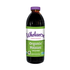 Wholesome Organic Molasses 472ml (blackstrap molasese)