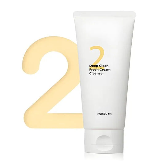 Numbuzin - No. 2 Deep Clean Fresh Cream Cleanser  120ml(2026/7)