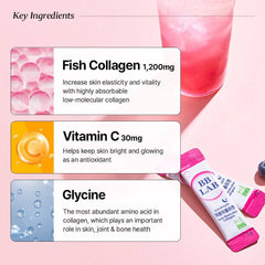 BB LAB Good Night Collagen (Low-Molecular Weight Collagen), 30 sticks
