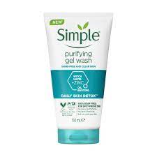 Simple - Daily Skin Detox Purifying Face Wash 150ml