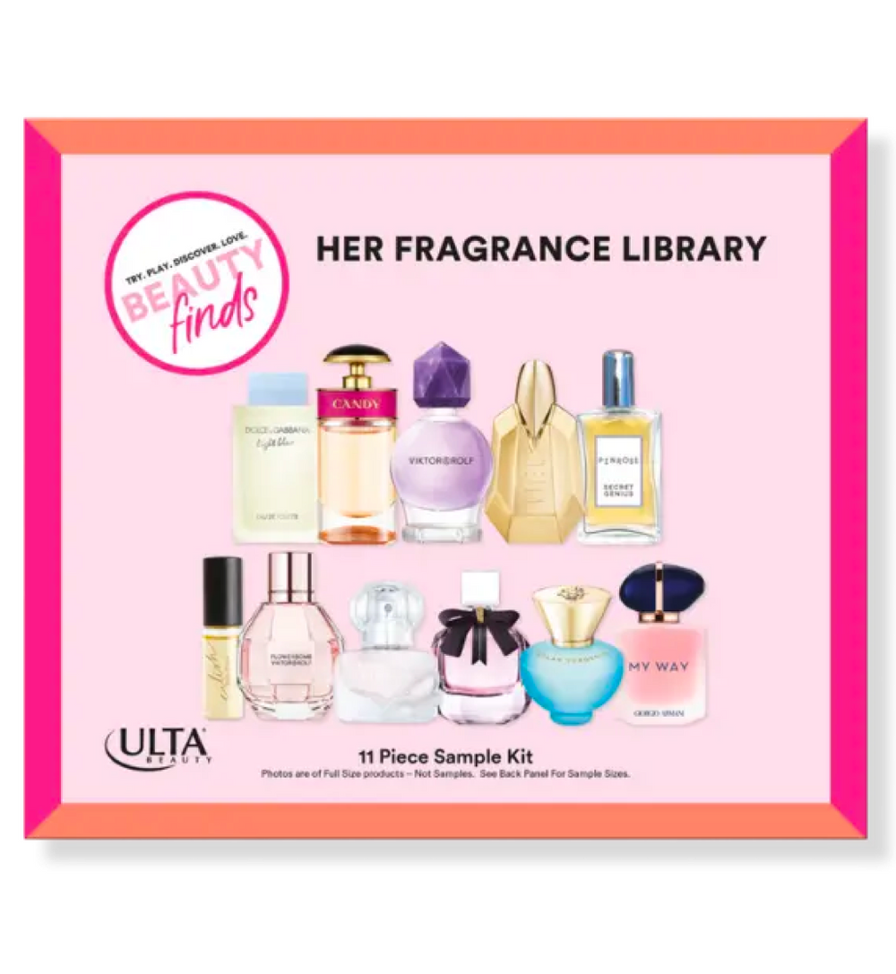 Ulta Beauty Finds Fragrance Mini Blockbuster 11 Mini Perfume Gift Set