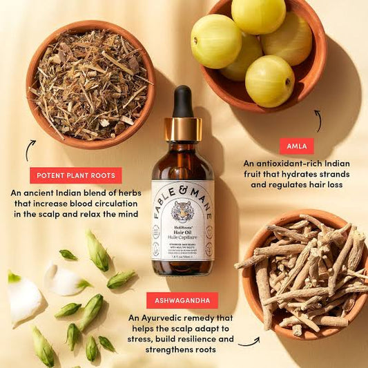 Fable and Mane HoliRoots Hair Oil 55ml