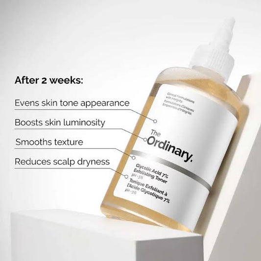The Ordinary Glycolic Acid 7%  Exfoliating Toner (100ml)