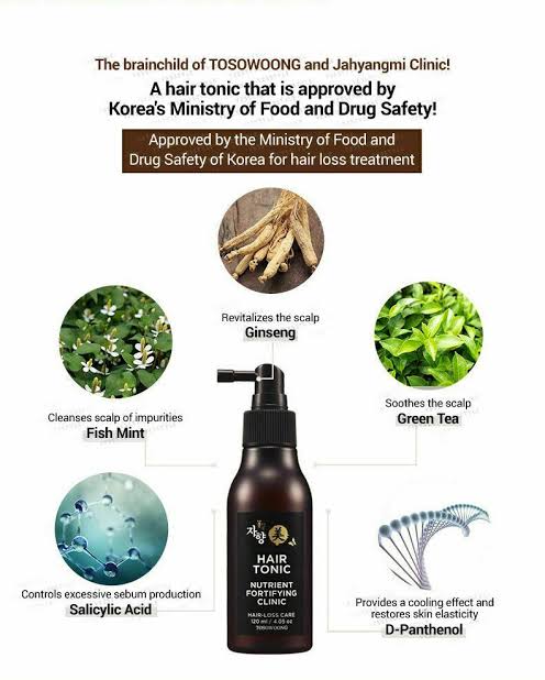 TOSOWOONG - Nutrient Fortifying Clinic Hair-Loss Care Hair Tonic 120ml