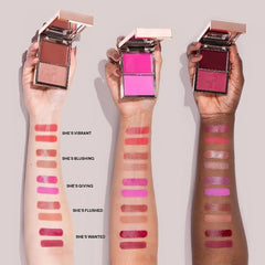Patrick Ta Double- Take Crème and Powder Blush Duo