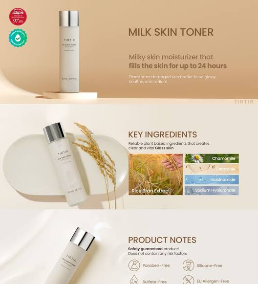 TIRTIR Milk Skin Toner 50ml