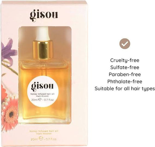 Gisou Honey Infused Hair Oil 20ml