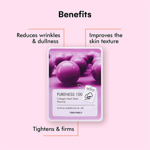TONYMOLY Pureness 100 Collagen Elasticity Sheet Mask