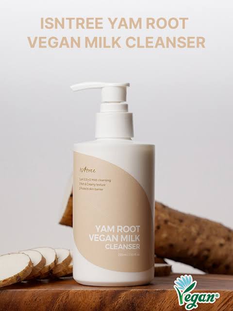 Isntree Yam Root Vegan Milk Cleanser 220ml