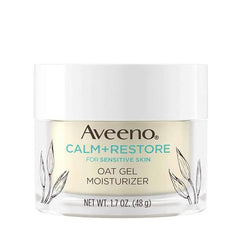 Aveeno Calm+Restore Oat Gel Moisturizer Sensitive Skin 48g