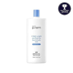 Make p:rem – A Light-weight Sun Fluid For Face & Body Cure UV Defense Me SPF 50+PA+++ 150ml