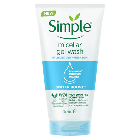 Simple Micellar Gel Facial Wash 150ml