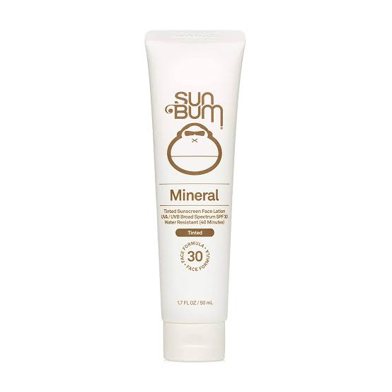 Sun Bum Mineral SPF 30 Tinted Sunscreen Face Lotion 50ml