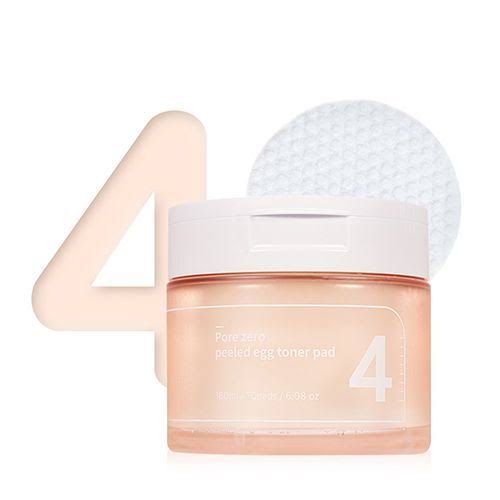 numbuz:n - No.4 Pore Zero Peeled Egg Toner Pad - 190ml/70pads