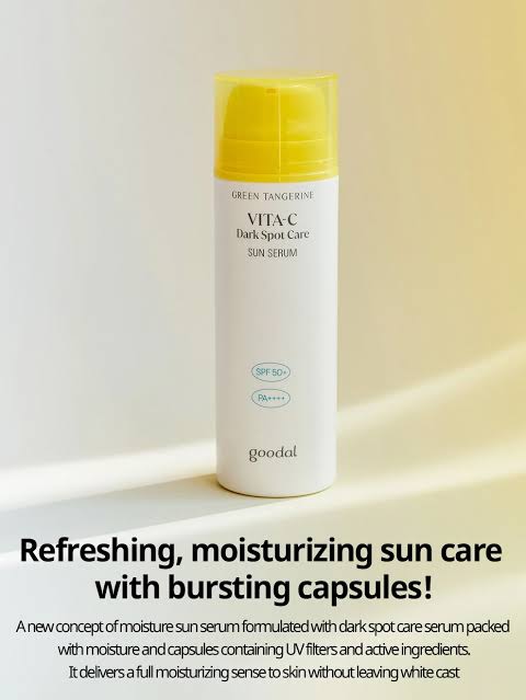 Goodal - Green Tangerine Vita C Dark Spot Care Sun Serum SPF50+ PA++++ 50ml