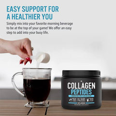 SPORTS RESEARCH COLLAGEN PEPTIDES HYDROLYZED TYPE I & III COLLAGEN - UNFLAVORED (3.9OZ, 110.7G)