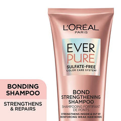 L'Oreal Ever pure Sulfate Free Bond Strengthening Shampoo with Citric Acid 200ml (With Golden Packaging)