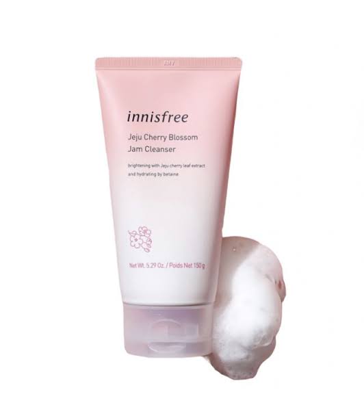 Innisfree Jeju Cherry Blossom Dewy Glow Jam Cleanser 150g