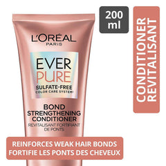 L'Oreal EVERPURE
Sulfate-Free Bond Strengthening Conditioner (With Golden Packaging)