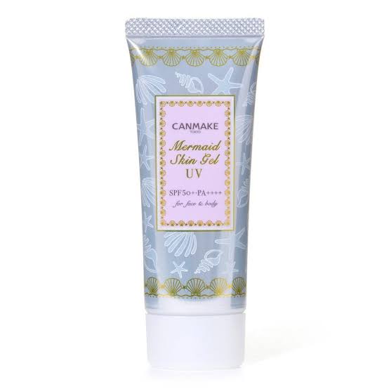 Canmake Mermaid Skin Gel UV Sunscreen 01 Clear SPF50+ PA++++ 40g