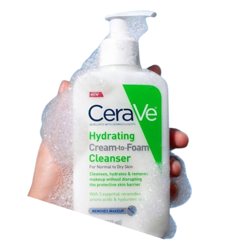 Cerave Hydrating Cream-to-Foam Cleanser 237ml