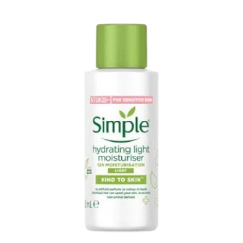 Simple hydrating light moisturiser Kind to skin 50ml