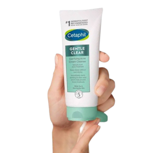 CETAPHIL GENTLE CLEAR CLARIFYING ACNE CREAM CLEANSER 124ml (Expiry 06/24)