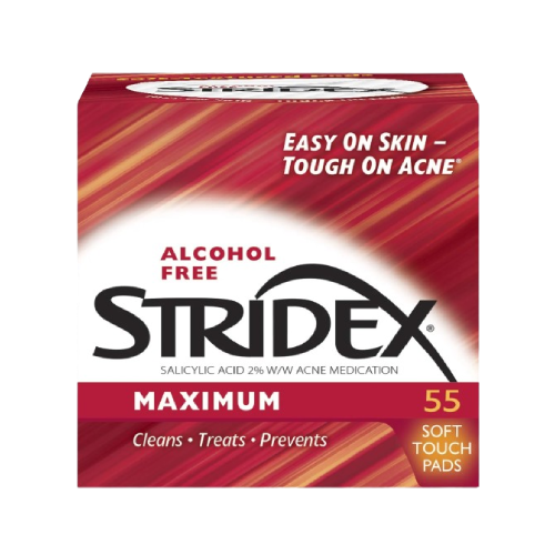 Stridex Salicylic Acid Pads 55 Pads