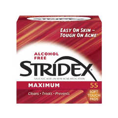 Stridex Salicylic Acid Pads 55 Pads