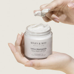 Mary & May Lemon Niacinamide Glow Wash-Off Pack 125g