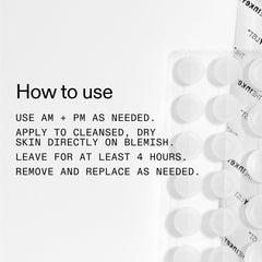 The Inkey List Hydrocolloid Invisible Pimple Patches 12 patches