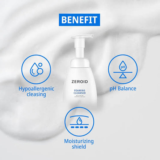 Zeroid Foaming Cleanser 240ml