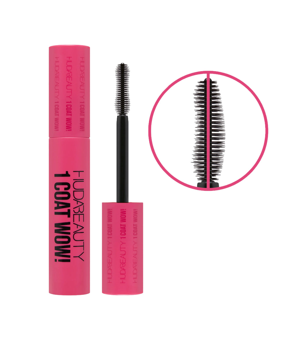 HUDA BEAUTY 1 COAT WOW! EXTRA VOLUMIZING AND LIFTING MASCARA 10ml