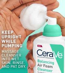 CeraVe Balancing Air Foam Facial Cleanser 237ml