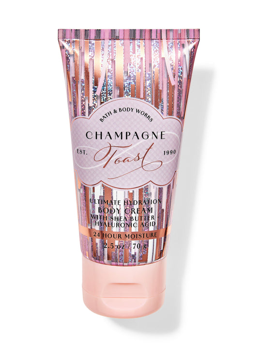 BBW Champagne Toast Travel Size Ultimate Hydration Body Cream 70g