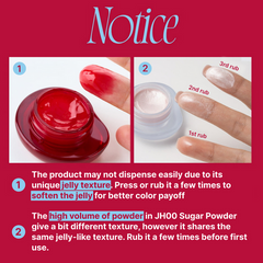 fwee Lip&Cheek Glowy Jelly Pot with Keyring Set (random color)