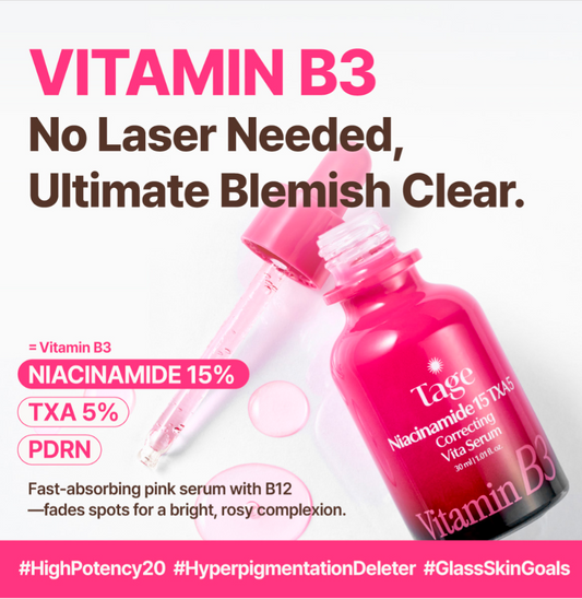 Tage Niacinamide 15 TXA 5 Correcting Vita Serum 30ml