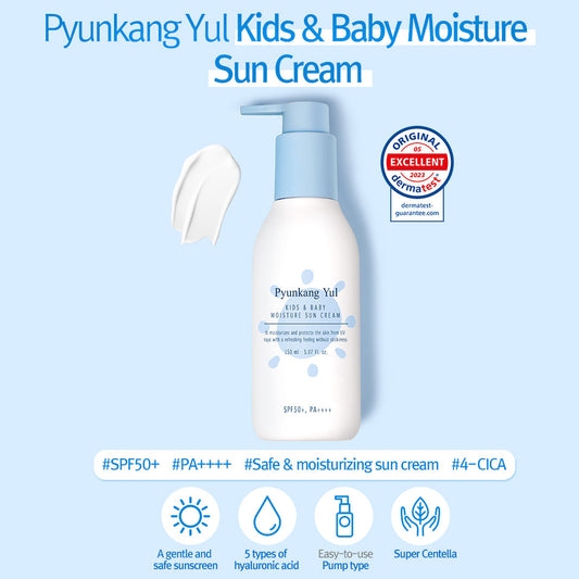 Pyunkang Yul Kids & Baby Sun Cream 150ml(Exp 10.2026)