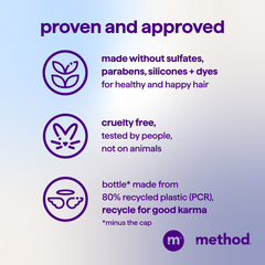 Method simply nourish moisturizing shampoo 414ml